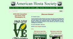 Desktop Screenshot of americanhostasociety.org